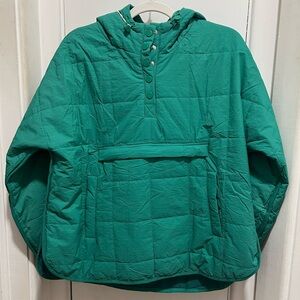 Adult Quilted Hooded Anorak Jacket